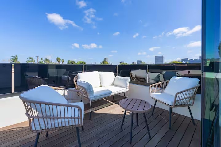 West Hollywood 8233 屋顶休闲区